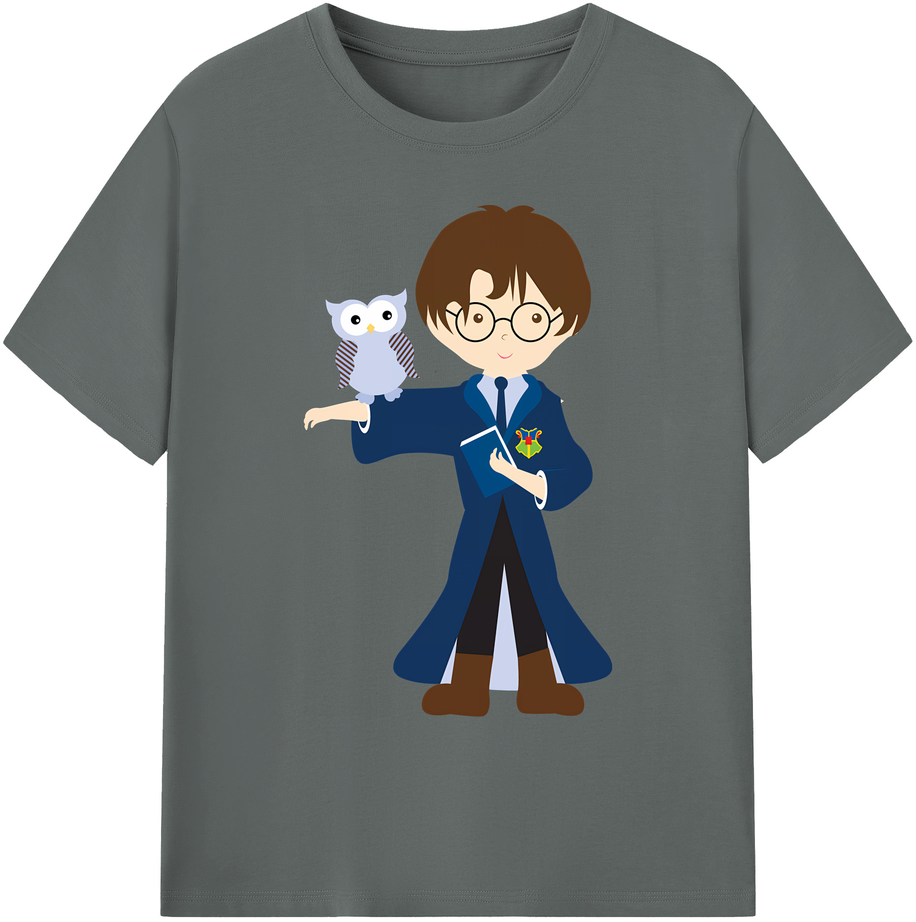 （画像用） Harry Potter ハリー・ポッターシリーズ 綿100％ メンズ半袖Tシャツ｜肌触りやわらか＆通気性